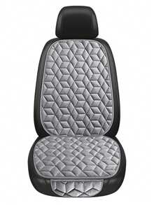2pcs Universal Car Seat Cushion, Comfortable All Season, Non-Slip Design, Suitable For Front Seat And Backrest - Multicolor - View 8