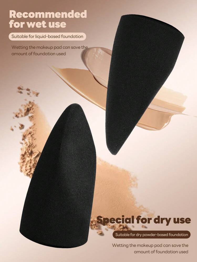 MAANGE 10/40pcs Makeup Tool Set, Includes Professional Makeup Brush Set + Makeup Accessories + Makeup Bag + Square Storage Tube, Can Be Used As Bronze Brush, Concealer Brush, Powder Brush, Blush Brush, Eyebrow Brush, Contour Brush, Highlighter Brush, Foundation Brush, Eyeshadow Brush, Eyelash Brush, Shadow Brush And Other Multiple Makeup Tools, It Is A Complete Makeup Brush Set, They Are Made Of Soft Fiber Material, Skin-Friendly And Easy To Carry, Suitable For Travel Use, Also Suitable For Daily Facial Makeup, It Is A Thoughtful Gift For Women And Girls, Also A Great Christmas Gift. - Black - View 9