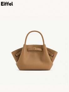 JP Dumpling Bag 女款 JH30692 Hana 小號新款女包 單肩斜跨手提多用途 通勤上班 外出購物約會 小托特包 輕量耐用 麂皮 高顏值 百搭 - 卡其色 - 查看 12