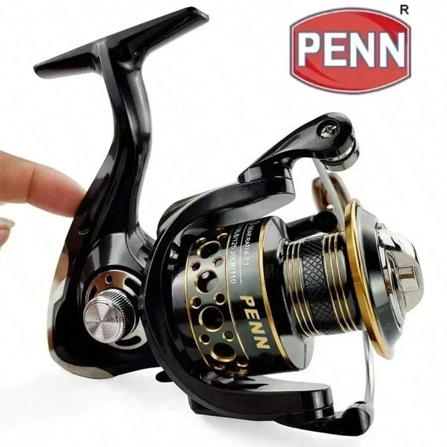 PENN Innovative Waterproof Spinning Reel, Maximum Drag Fishing Reel, Suitable For Bass And Pike Fishing - Multicolor - View 1