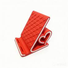 Romantic Heart-Shaped Phone Stand - Perfect Valentine's Day Gift For Her, Stylish Desktop Decor, Portable & Anti-Slip, Multi-Scenario Use: Live Streaming/Work/Broadcasting/Online Learning - New Arrival - View 11