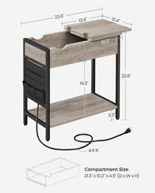 Pedestal Tables - Black - View 7