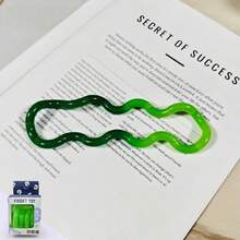 1pc Temperature-Sensitive Twist Toy Multicolor Crystal Electroplated Thinking Training Rope Stress Relief Fidget Toy - Multicolor - View 9