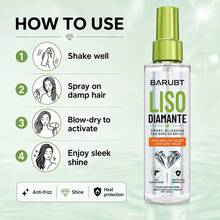 Spray Reparador de Brillo Intenso y Suavidad Seda - Tratamiento Capilar Anti-Frizz con Fragancia Duradera - Apple - Ver 3