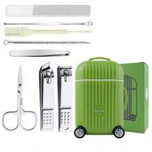 3pcs/2pcs/1pc Multifunctional Nail Care Tools, Stainless Steel Cuticle Scissors + Nail Pusher, Home Travel Salon Use, Exquisite Set, Gift For Women, Holiday Gift - Multicolor - View 15