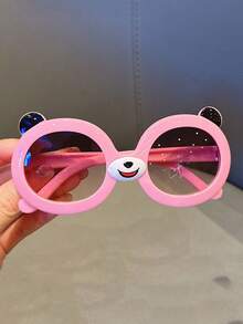 1 Pair Kids Fashion Glasses, Suitable For 3-12 Years Old Boys And Girls, Versatile Style, Personalized Photo Posing, Comfortable And Ultra-Lightweight - Multicolor - View 13