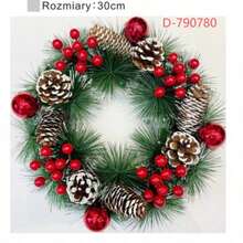 E-Commerce Christmas Christmas Wreath Decorations Window Sto - A - View 13
