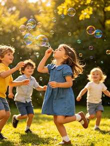 1000ml Capacity Bubble Liquid Bag, Containing 100ml Concentrated Bubble Liquid, Bubble Water For Children's Bubble Machine Parent-Child Games, Suitable For Children Over 3 Years Old - Multicolor - View 4