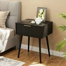 Home Office Chairs - Wood Walnut(1pc) - View 9