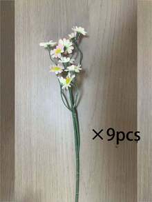 White Daisy Artificial Flowers, Wedding Floral, Fake Daisy Heads, Spring Wildflowers, Suitable For Party Decoration (Vase Not Included), Valentine's Day, Birthday Gift, Graduation Ceremony Gift, Autumn Decoration - Daisy - View 22