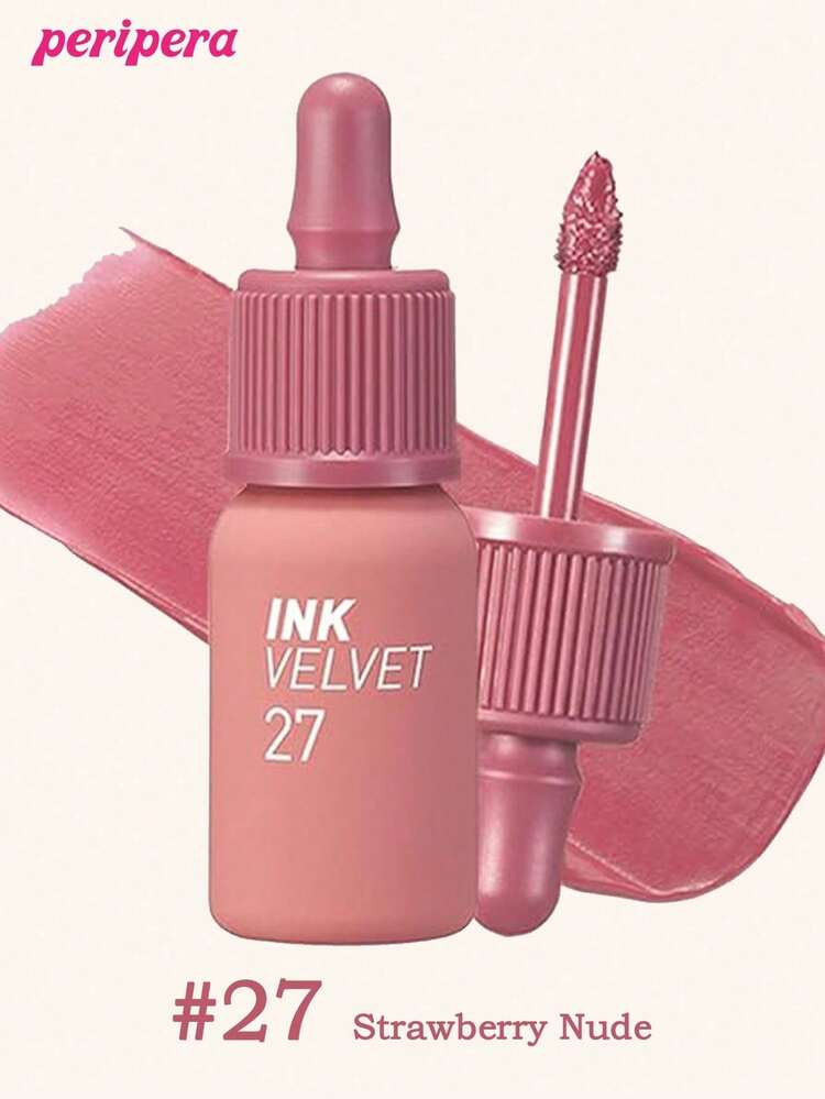 lilybyred K-Beauty Peripera Luv Beam Blush Cream + Ink Velvet Liquid Lipstick, Smooth Texture, Glossy Finish, Velvet Blush, High Pigment, Korean Makeup Set - Blush & Lip Glow Set - View 4