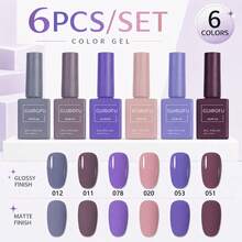 Set Kutek Gel 6 Warna dengan Botol yang Sesuai Warna, Cocok untuk Manikur Wanita di Musim Semi, Gugur, Dingin, dan Musim Panas, Manikur DIY di Rumah, Penataan Manikur Sehari-hari, Set Gel Warna-warni untuk Penggunaan Pribadi, Manikur di Rumah dan Desain Manikur Musiman - MultiWarna - View 44
