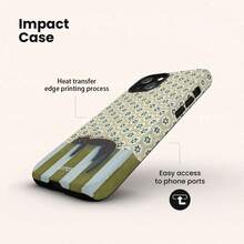 VESPOP Striped Element Fashion Phone Case - Compatible With Iphone 18/17/16/15/14/13/12/11 Pro Max/Pro Plus/12 Mini/13 Mini, Compatible With Galaxy S26 S25 S24 S23 S22 S21 Plus Ultra, Compatible With Pixel 8 9 10 PRO - Mixed Color 1 - View 2