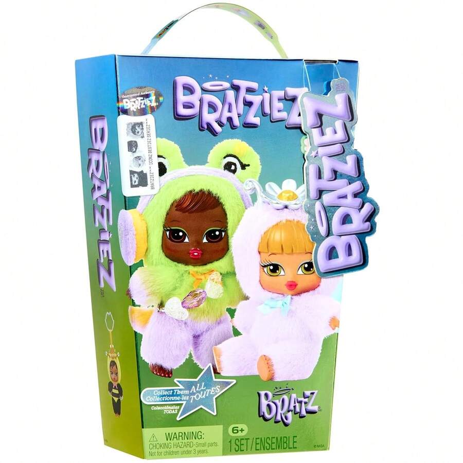 L.O.L.SURPRISE! Bratziez Iconz Bestiez 3 Seires Blind Box – With Charm Clip & Accessory, Random Collectible Character Gift For Fans - Multicolor - View 1