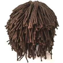 1pc Men's Dreadlock Wig Patchwork Knit Beanie, Fashionable Casual Warm Hat, Suitable For Autumn/Winter Travel, Windproof, Winter Warmth - Multicolor - View 5