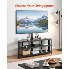 Television Stands & Entertainment Centers - Black - View 2