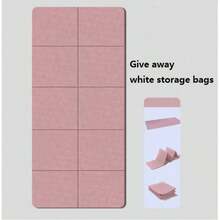 1pc Foldable Non-Slip Thick Yoga Mat, Fitness Exercise Mat, Soundproof Home Gym Thick Workout Mat - Multicolor - View 4