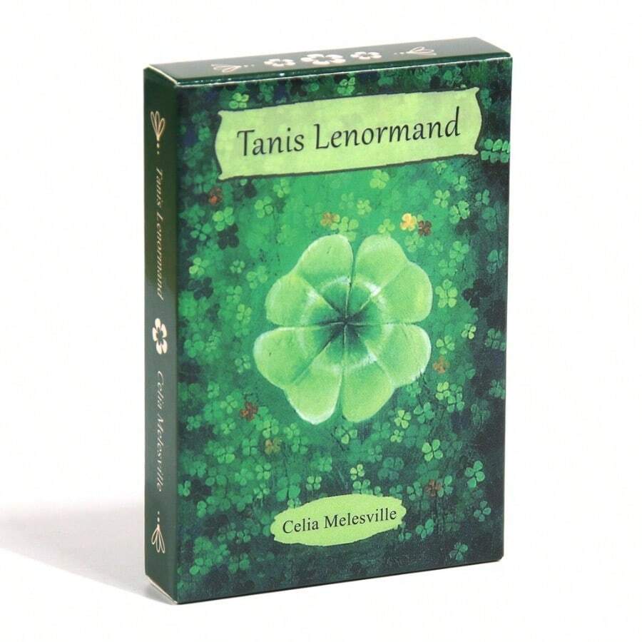 Permainan Kartu Tarot Dek Oracle Lenormand Tanis - Putih - View 1