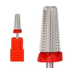 1PC Tungsten Steel Nail File Drill Bit, 5-In-1 For Quickly Removing Nail Gel And Cuticles. - Multicolor - View 8