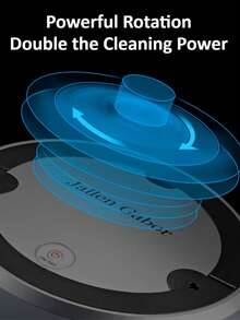 Smart Path Planning Dual-Rotating Sweeping & Mopping Robot Vacuum Cleaner, Automatic Bow-Shaped Route Planning To Reduce Missed Areas, Manual Start/Stop And Mode Switching, 4500Pa Suction Power With Large Capacity Dust Bin For Full Coverage - Multicolor - View 8
