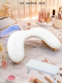 Foldable Manicure Hand Rest Pillow, Slanted Manicure Pad, Soft Hand Support Cushion, Portable Manicure Salon Tool Accessory, Suitable For Gel Nail Polish, Nail Extensions And Home Manicure - Multicolor - View 12