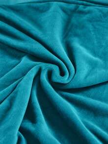 1pc Solid Color Silver Fox Fur Sofa Cover, High Elasticity Removable Washable All-Season Sofa Slipcover, Suitable For Patio, Garden, Poolside And Various Occasions, Single Piece Not Set Sofa Protector - Cadet Blue - View 5