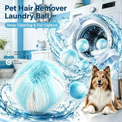 Reusable Laundry Ball, Enhanced Washing Machine Adsorption, Pet Hair Collector, Remove Lint, Cute Cat & Dog Hair Collector, Washable Design, Lint Ball Collector, Washing Machine Lint Cleaner, Lint Brush, Multi-Functional Portable Clothing Lint Remover, Octopus-Shaped Laundry Ball, Used For Cleaning Hair, Lint And Fuzz On Clothes, Remove Cat & Dog Hair, Lint And Fuzz