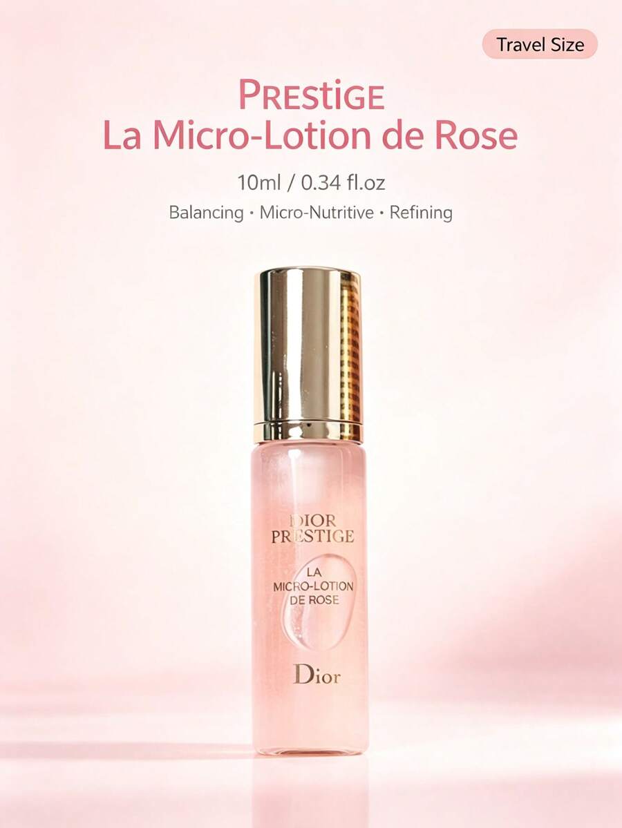 Dior-10ml-Travel Size Flower Secret Micro-Bead Essence Water Hydrating Moisturizing Brightening Soothing Repairing - 10ml-travel Size - View 1