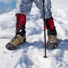 1 Pair Ice & Snow Anti-Slip Shoe Covers, Wear Over Shoes/Boots, Traction Spikes, Ice Crampons - Multicolor - View 3