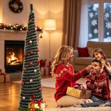 Christmas Trees - Mint Green - View 6