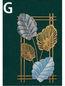 1pc Colorful Ginkgo Leaf Acrylic Wall Decor Plaque 2D Flat Printed Aesthetic Wall Decoration Vintage Hanging Decor Kitchen Coffee Shop Decor Sign Suitable For Home, Room, Living Room, Office Decoration, Valentine's Day New Year Party Decoration, Housewarming Gift, Home Decor, Room Decor, Wall Decor Gift, Birthday Graduation Gift - Multicolor - View 8