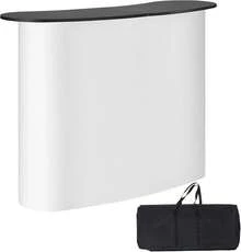 Pedestal Tables - White - View 1