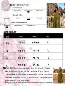 Women's Solid Color Square Neck Back Tie Scarf Ribbon A-Line Sexy Vacation Wedding Party Dress - Green - View 4