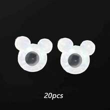 Earring Backs For Heavy Earrings Support, Suitable For Droopy Ears, White Silicone Earring Backs, Suitable For Stud Earrings, Comfortable Heavy Earring Support, Avoid Ear Lobe Stretching, Heart-Shaped Design, Easy To Use - Ear Plug - View 14