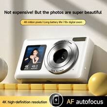 Cheap Digital Camera With Ultra-Clear Pixel Zoom, Front And Rear Cameras, USB Charging, ABS Shell, Suitable For Teens And Adults, Can Be Used As A Holiday Gift - View 5