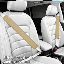 2PCs Shoulder Pads,Length 30cm/50cm Optional, Made Of PU Leather With Embossed Pattern, Automotive Interior Accessories - A - View 6
