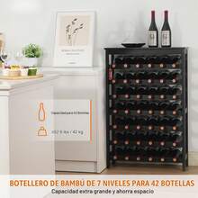 Freestanding Wine Racks & Cabinets - Black - View 3