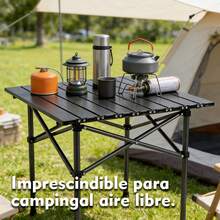 Outdoor Table - Black - View 4