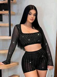 Women Two-Piece Outfits - Color as Pic - View 2