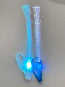 Creative Novelty Glowing Fiber Optic Wand, LED Flashing Fairy Stick, Suitable For Concerts, Festivals, Parties, Atmosphere Cheering Props, Multi-Color Ambient Light Stick - Fiber Optic Rod - View 15
