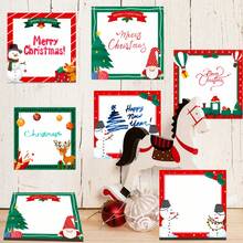 3 Packs Christmas Sticky Notes Set, 12 Designs Per Pack, 36 Pads Total, 20 Sheets Each Design, Santa Snowman Reindeer Christmas Tree & Gift Memo Notes For Journaling, Office, Desk & Holiday Stationery - one-size - View 2