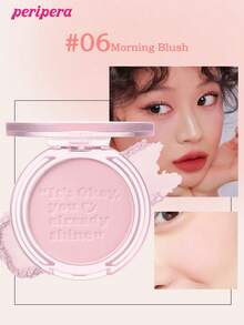 Too Cool for School Palet Blush Matte Peripera K-Beauty + Stik Eyeshadow Aegyo-Sal, Tekstur Halus, Warna Tahan Lama, Multifungsi, Tekstur Krim, Set Makeup Korea - Set Perona Pipi & Eyestick Glow - View 2
