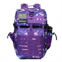 SEYATULLH Ransel Taktis 45L, Tas Olahraga Luar Ruangan, Hiking, Panjat Tebing, Berkemah dengan Kantong Botol - MultiWarna - View 33