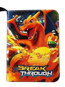 Funko Pokémon Game Card Album Card Storage Photo Album, Card Collection Book Pocket Monsters Pets, 400 Card Slots Max Capacity 800 Cards (Cards Not Included) - Multi-color - View 12