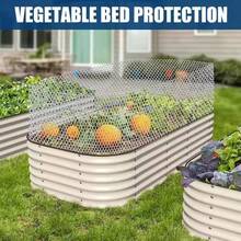 Jaring Pelindung Plastik, Untuk Peternakan Unggas, Kebun, Balkon Rumah, Jaring Pelindung Plastik, Jaring Anti Jatuh 40x300cm - Putih - View 7