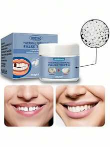 Set Veneer Gigi Sementara, Memperbaiki Cacat Gigi, Memperindah Senyum, Mudah Disesuaikan dan Digunakan, Pemasangan Cepat, Pas dan Aman, Cocok untuk Dewasa, Pesta Liburan dan Penggunaan Sehari-hari, Halloween - MultiWarna - View 8