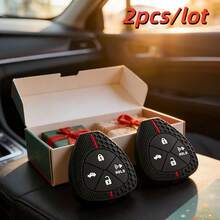 2pcs/Lot Car Key Case Covers For Camry RAV4 Crown Avalon Corolla Reiz Venza Matrix Yaris 4 Buttons - Multicolor - View 2