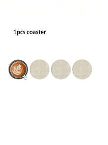 1/2/4/8pcs Dual-Color Fabric Texture Leather Placemats, Washable Heat-Resistant Coasters, Wipe Clean Faux Leather Placemats, Non-Slip Waterproof For Indoor And Outdoor Use - Multicolor - View 15
