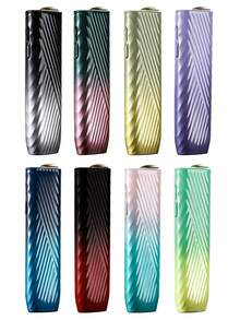 BLBLBL 1set Brand New Gradient Multicolor Portable Anti-Slip Protective Case Designed For New IQOS ILUMA I ONE + 1 Replacement Shell, Compatible With ILUMA ONE, TPU Material Wear-Resistant And Scratch-Resistant, Not Easily Deformed, Suitable For Daily Use - Gradient Style - View 3