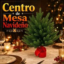 61 Cm Tabletop Artificial Christmas Tree, Decorative Plastic Mini Pine Tree With Red Cloth Base, Colorful Ornaments And Star For Home Decoration - Verde A1 - View 4